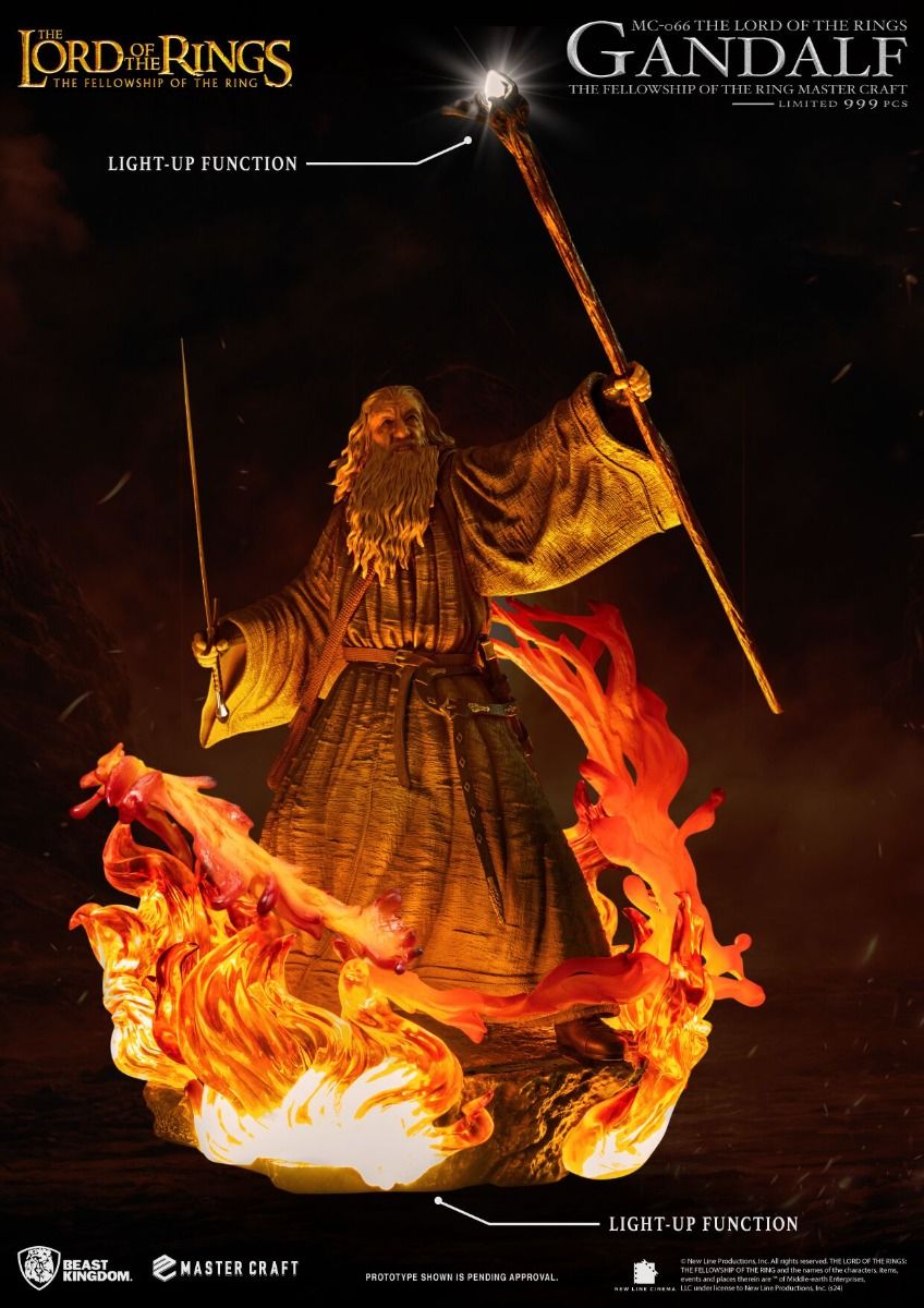 LOTR: The Fellowship of the Ring - Gandalf MC-066 Master Craft Statue
