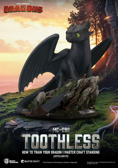 How to Train Your Dragon - Toothless Master Craft Statue