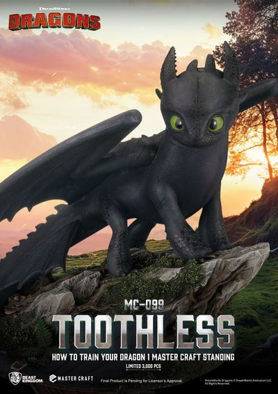 How to Train Your Dragon - Toothless Master Craft Statue