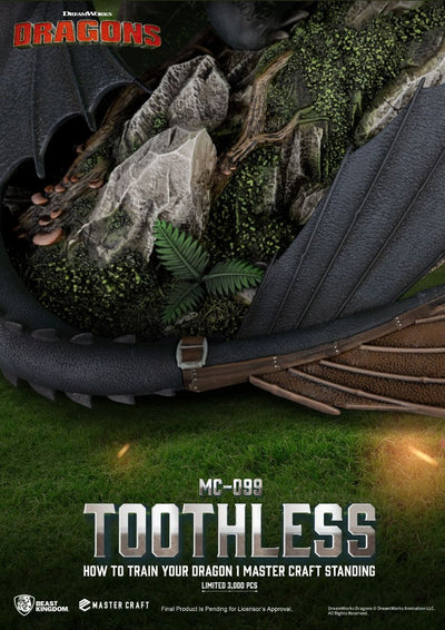 How to Train Your Dragon - Toothless Master Craft Statue