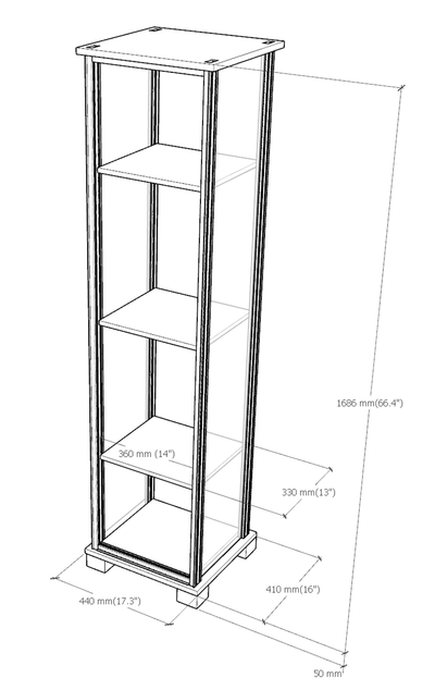 Moduck Case Moducase Mono Display Case - Spec Fiction Shop