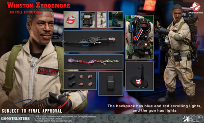 Ghostbusters - Winston Zeddemore 1/6 Scale Figure