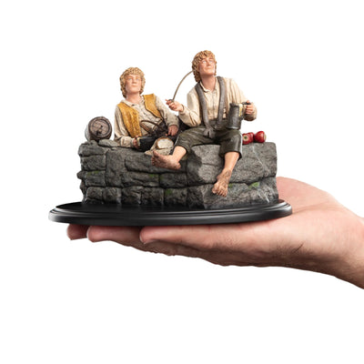LOTR: The Return of the King - Merry & Pippin Miniature Statue