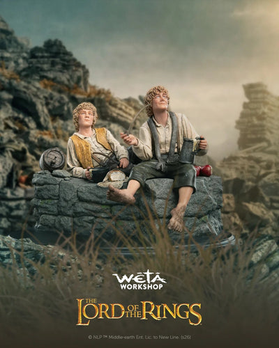 LOTR: The Return of the King - Merry & Pippin Miniature Statue