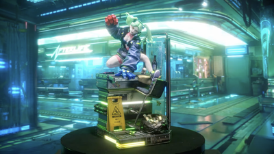 Cyberpunk: Edgerunners - Rebecca Statue