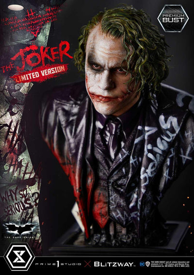 The Dark Knight - The Joker (Limited Version) 1/3 Scale Bust