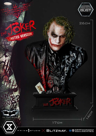 The Dark Knight - The Joker (Limited Version) 1/3 Scale Bust