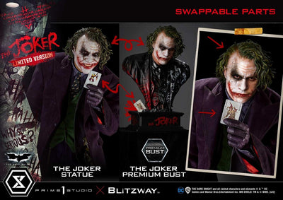The Dark Knight - The Joker (Limited Version) 1/3 Scale Bust