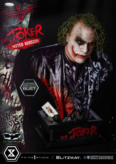 The Dark Knight - The Joker (Limited Version) 1/3 Scale Bust