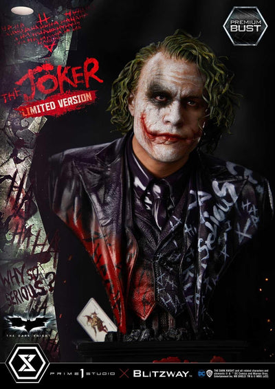 The Dark Knight - The Joker (Limited Version) 1/3 Scale Bust