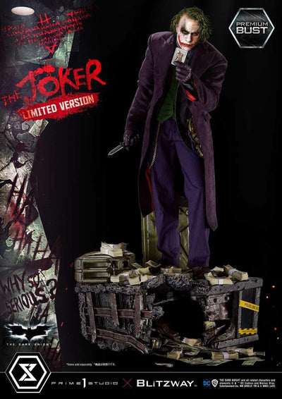 The Dark Knight - The Joker (Limited Version) 1/3 Scale Bust