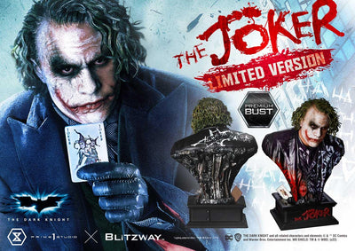 The Dark Knight - The Joker (Limited Version) 1/3 Scale Bust
