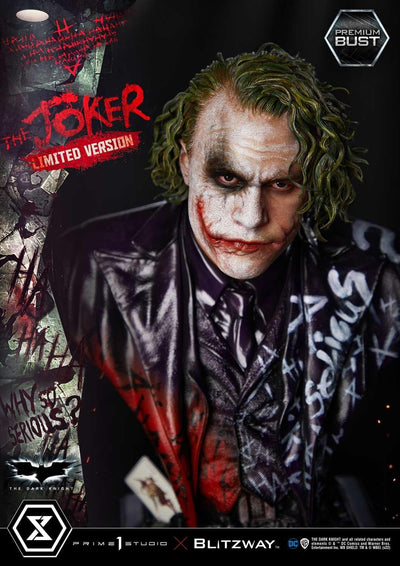 The Dark Knight - The Joker (Limited Version) 1/3 Scale Bust
