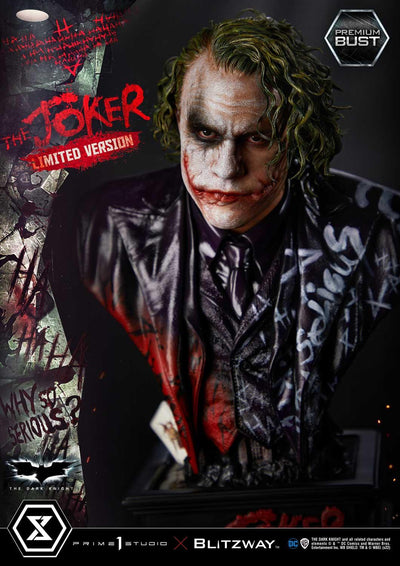 The Dark Knight - The Joker (Limited Version) 1/3 Scale Bust