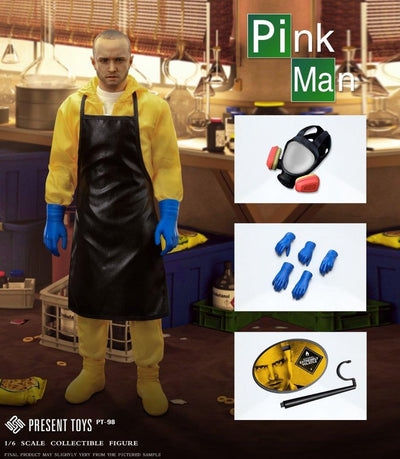 Toxic White, Pink Man & Scenario Accessories 1/6 Scale Set