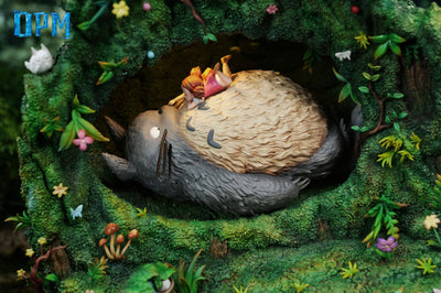 My Neighbor Totoro - Totoro In The Tree Hole Statue by OPM Studio