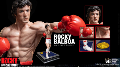 Rocky Balboa (Epic Fight) 1/4 Scale Statue