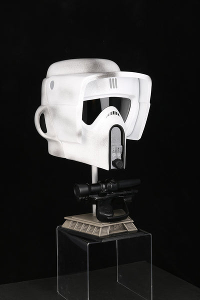 bike trooper helmet SaberForge an anti Star Wars ROTJ - Scout
