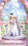 Sailor Moon - Tsukino Usagi & Chiba Mamoru Wedding 1/6 Scale Statue by Cats Tail Studio
