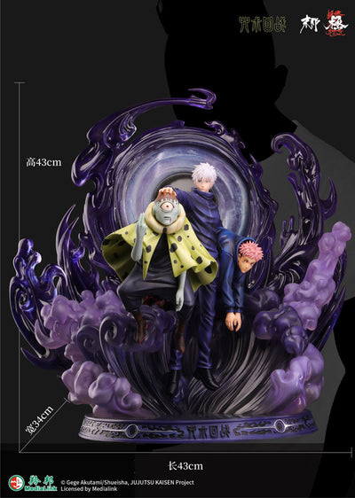 Jujutsu Kaisen -  Gojo vs. Jogo 1/6 Scale Statue