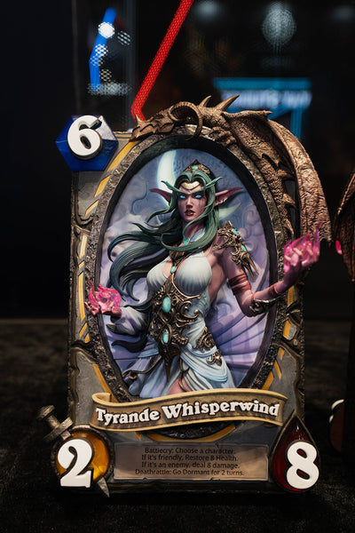 Hearthstone - Tyrande Whisperwind Card Art Statue