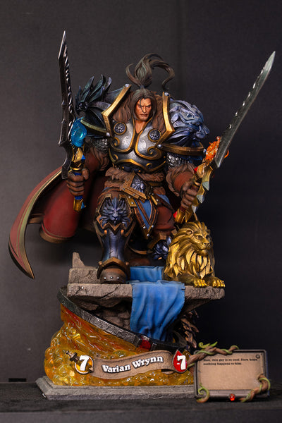 Hearthstone - Varian Wrynn Statue