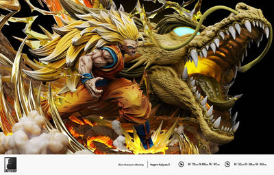 SSJ3 Goku Dragon Fist S Statue