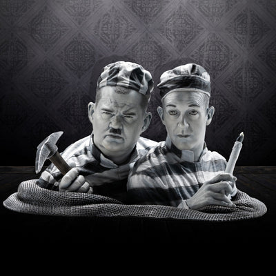 Stan Laurel & Oliver Hardy 1/3 Scale Statue