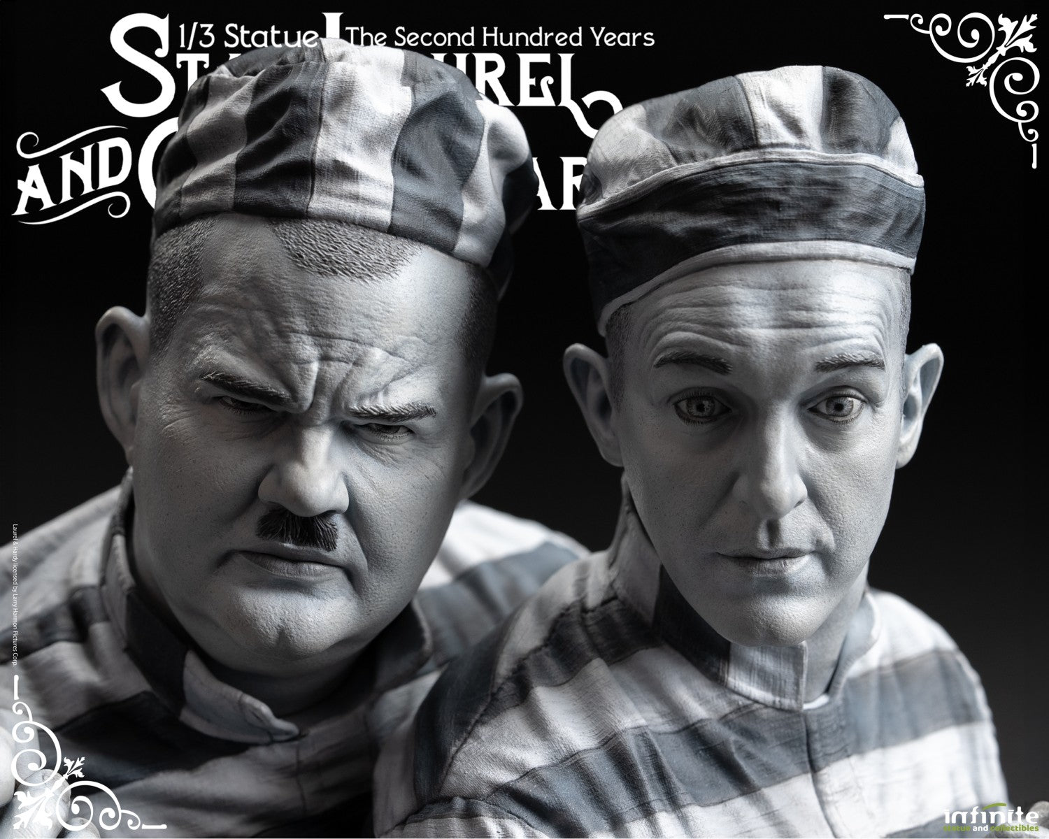 Stan laurel & oliver hardy 1/3 statue Stan laurel & oliver hardy 1/3 statue