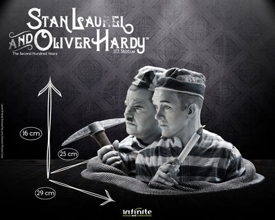 Stan Laurel & Oliver Hardy 1/3 Scale Statue