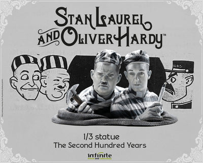 Stan Laurel & Oliver Hardy 1/3 Scale Statue