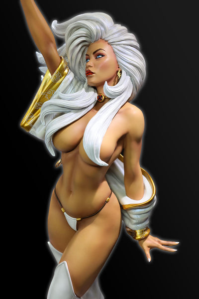 Cloudburst Geisha 1/4 Scale Statue