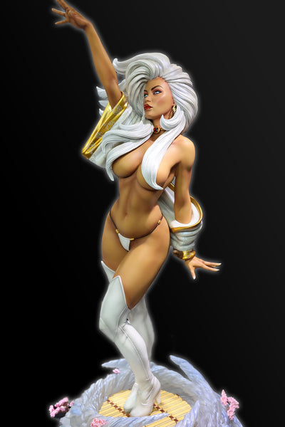 Cloudburst Geisha 1/4 Scale Statue