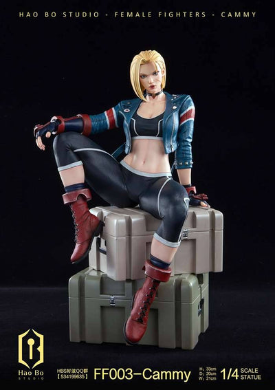FF003 Cammy (Deluxe) 1/4 Scale Statue