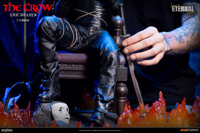 The Crow (1994) - Eric Draven (Luxury Eternal Ed.) Plus Format 1/4 Scale Statue