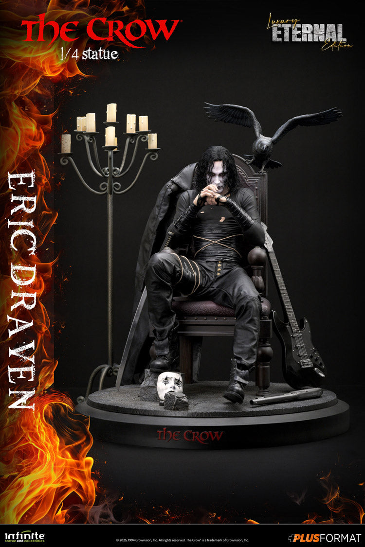 The Crow (1994) - Eric Draven (Luxury Eternal Ed.) Plus Format 1/4 Sca ...