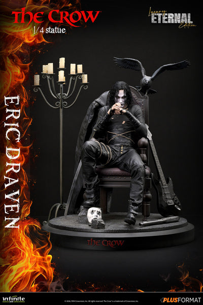 The Crow (1994) - Eric Draven (Luxury Eternal Ed.) Plus Format 1/4 Scale Statue
