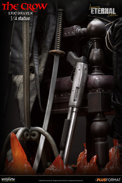 The Crow (1994) - Eric Draven (Luxury Eternal Ed.) Plus Format 1/4 Scale Statue