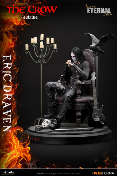 The Crow (1994) - Eric Draven (Luxury Eternal Ed.) Plus Format 1/4 Scale Statue