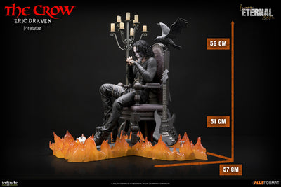 The Crow (1994) - Eric Draven (Luxury Eternal Ed.) Plus Format 1/4 Scale Statue