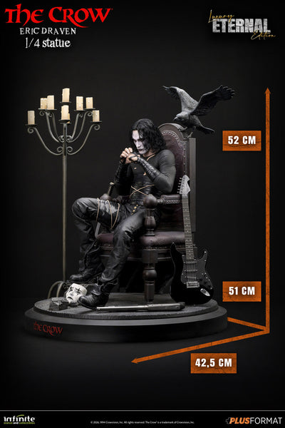 The Crow (1994) - Eric Draven (Luxury Eternal Ed.) Plus Format 1/4 Scale Statue