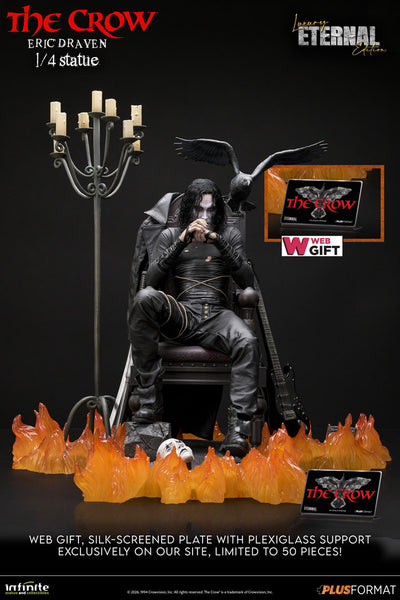 The Crow (1994) - Eric Draven (Luxury Eternal Ed.) Plus Format 1/4 Scale Statue
