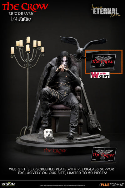 The Crow (1994) - Eric Draven (Luxury Eternal Ed.) Plus Format 1/4 Scale Statue