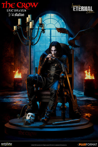 The Crow (1994) - Eric Draven (Luxury Eternal Ed.) Plus Format 1/4 Scale Statue