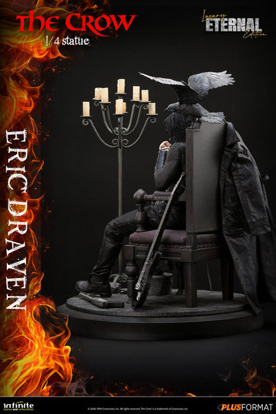 The Crow (1994) - Eric Draven (Luxury Eternal Ed.) Plus Format 1/4 Scale Statue