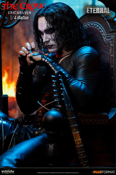 The Crow (1994) - Eric Draven (Luxury Eternal Ed.) Plus Format 1/4 Scale Statue