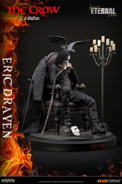 The Crow (1994) - Eric Draven (Luxury Eternal Ed.) Plus Format 1/4 Scale Statue