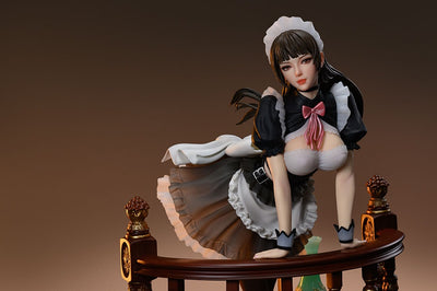Holiday Maid - Monica Tesia (Black Version) 1/4 Scale Statue