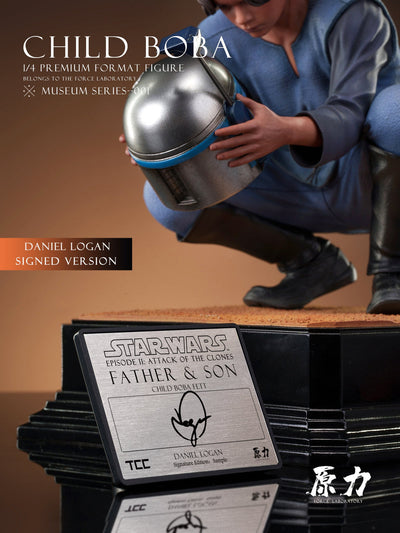 Child Boba Fett (Signature Version) 1/4 Scale Statue