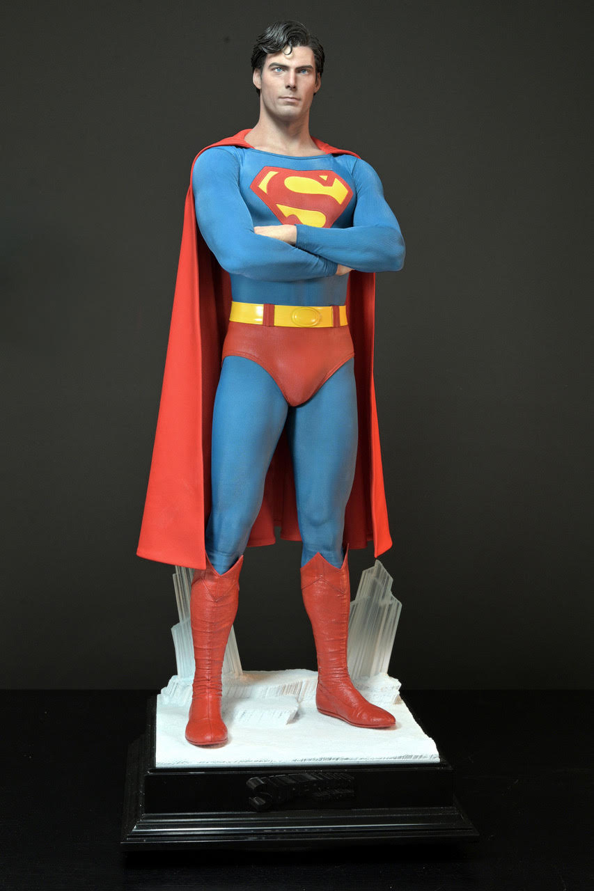 Christopher Reeve Superman Statue Christopher Reeve '78